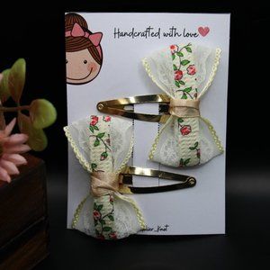 Cute hair bow and clips for girls - hair Bows for kid -  Bows